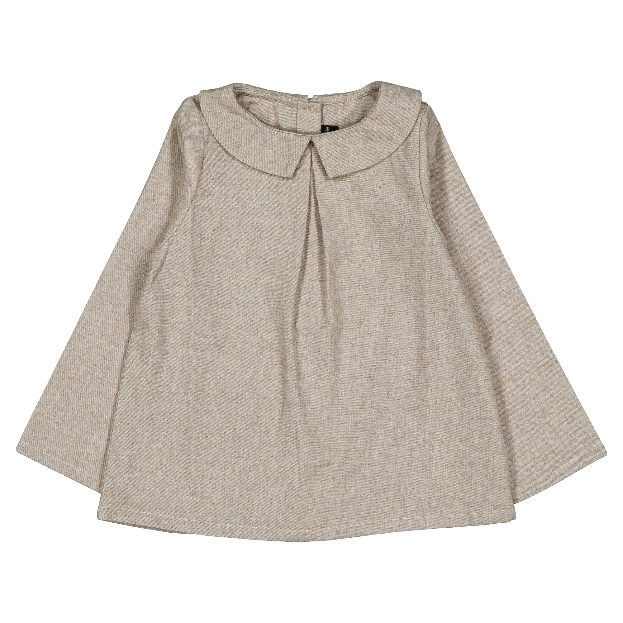 Blouse COURCELLES- flanelle beige
