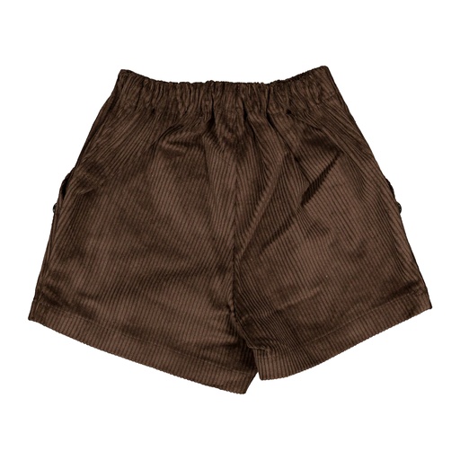 Short SUFFREN - velours marron