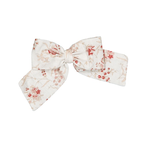 [AH26-D1-BARETTE-HALLES-FLEURSPOUDREES-TU] Barrette HALLES - fleurs poudrées