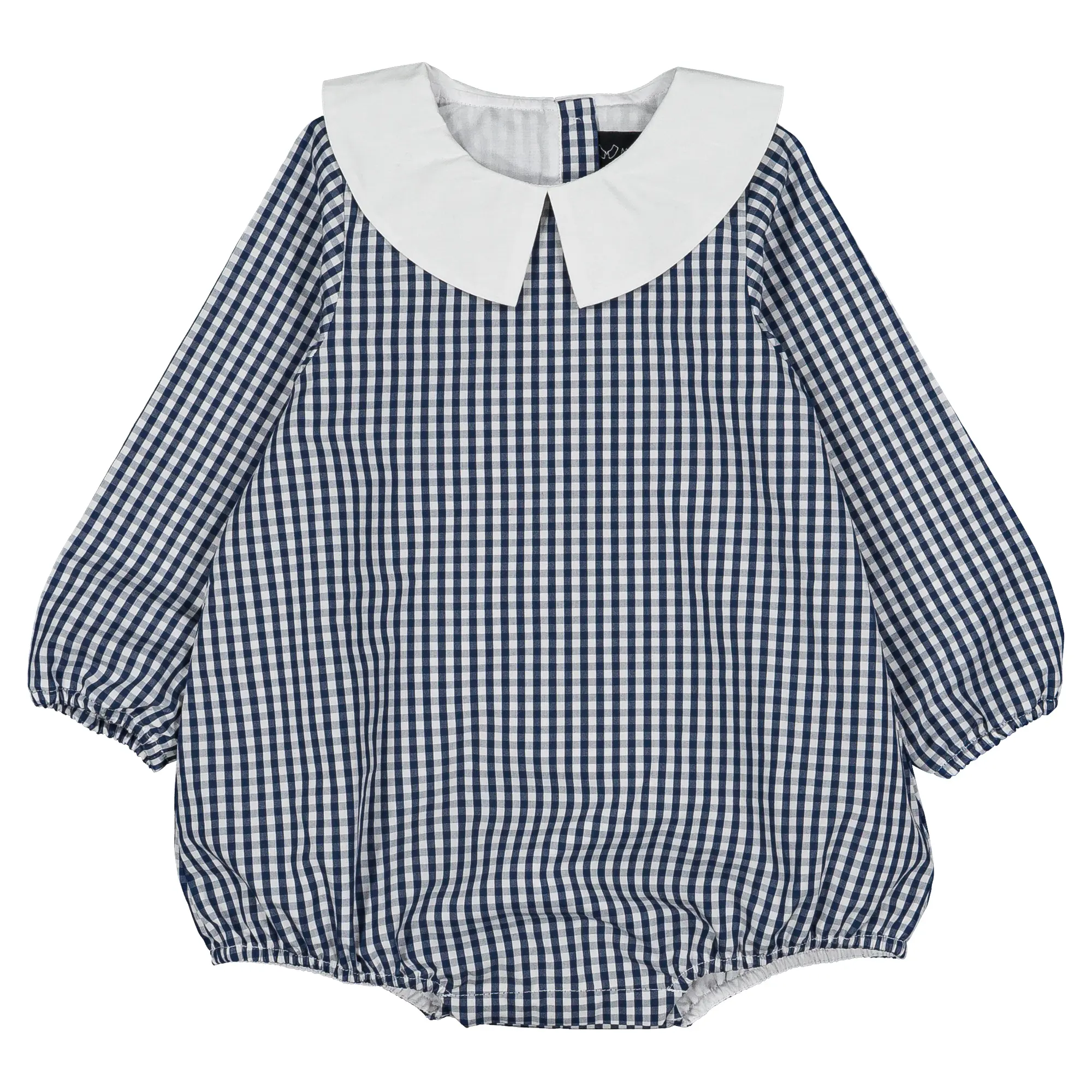 Barboteuse RAPHAEL-vichy bleu