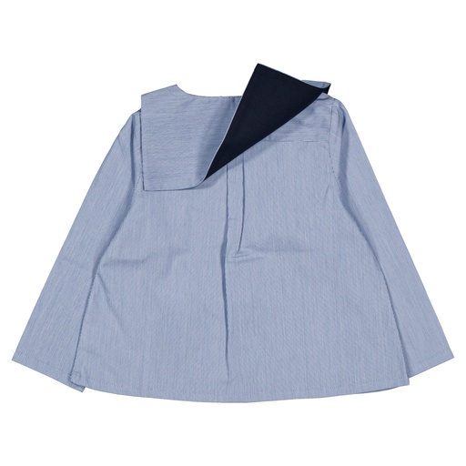 Blouse MONCEAU- bleu medium