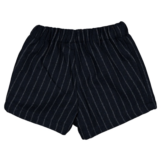 Short SEVRES - laine rayé bleu