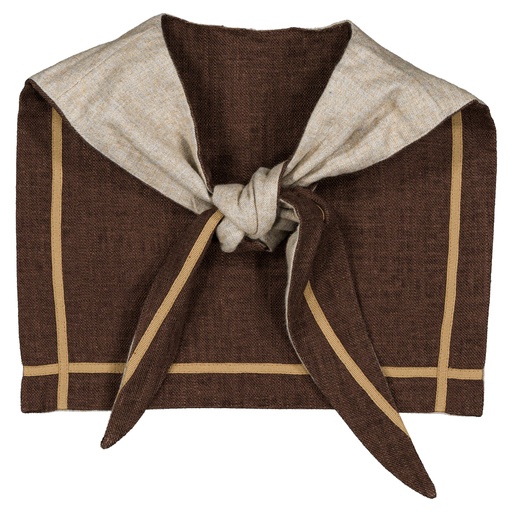 col marin IENA - flanelle beige révérsible