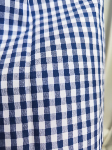 Blouse MONGE-vichy bleu