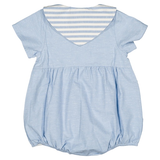 Barboteuse ROI -  bleu poudré