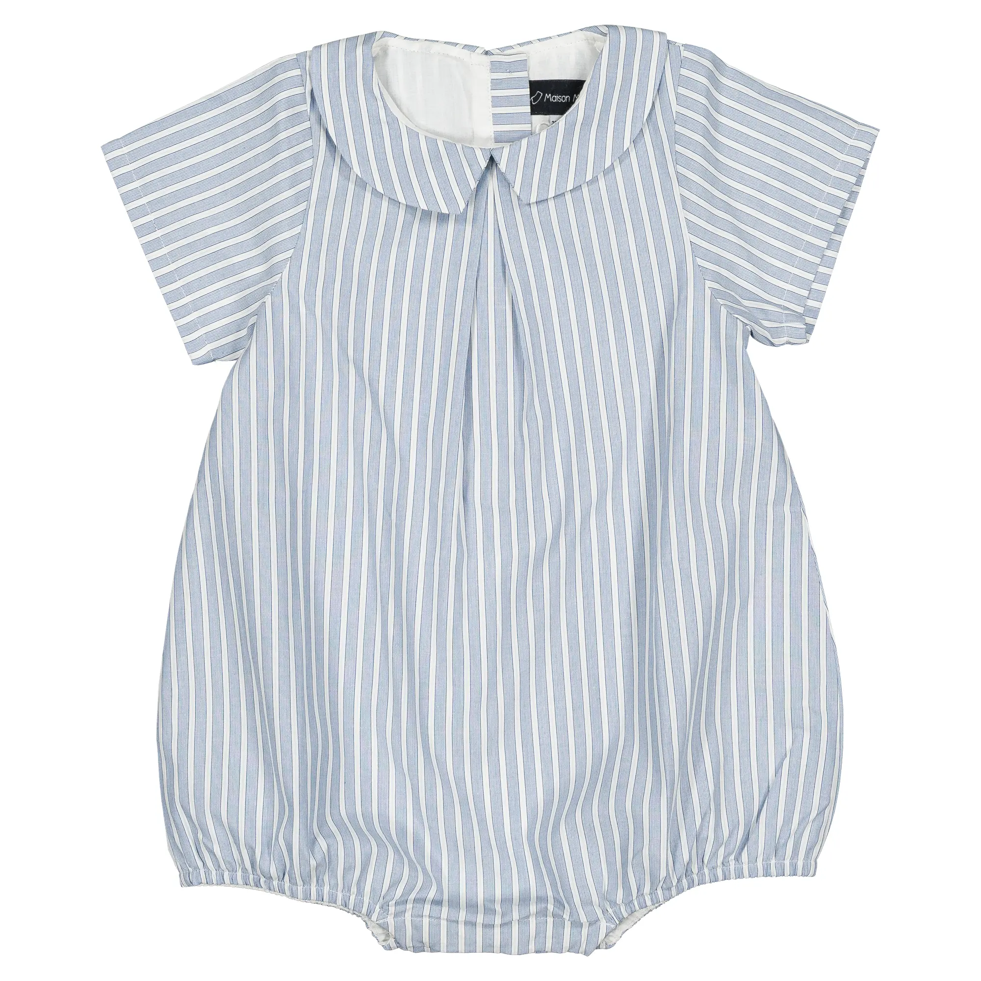 Barboteuse BATIGNOLLES - rayures bleues