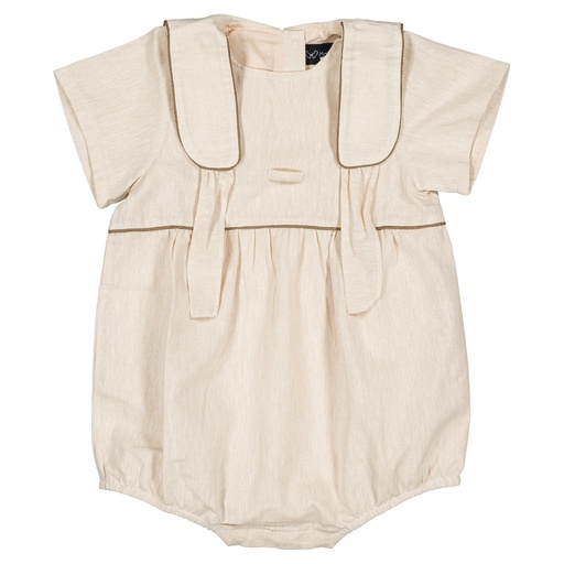 Barboteuse NIEL - lin beige