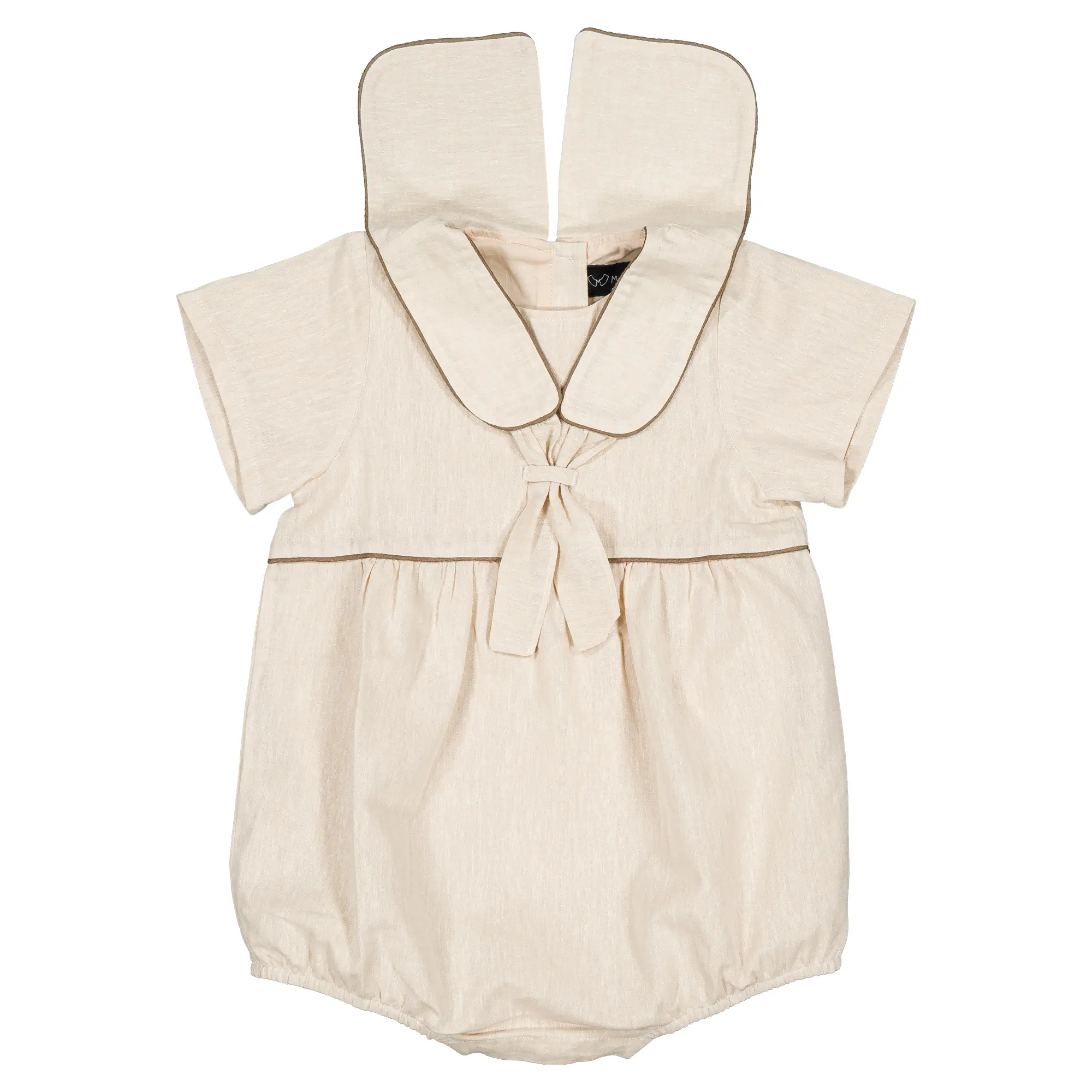 Barboteuse NIEL - lin beige
