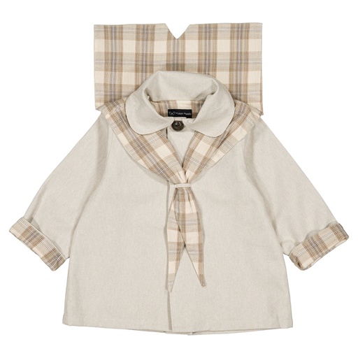 Manteau VOLTAIRE- sable