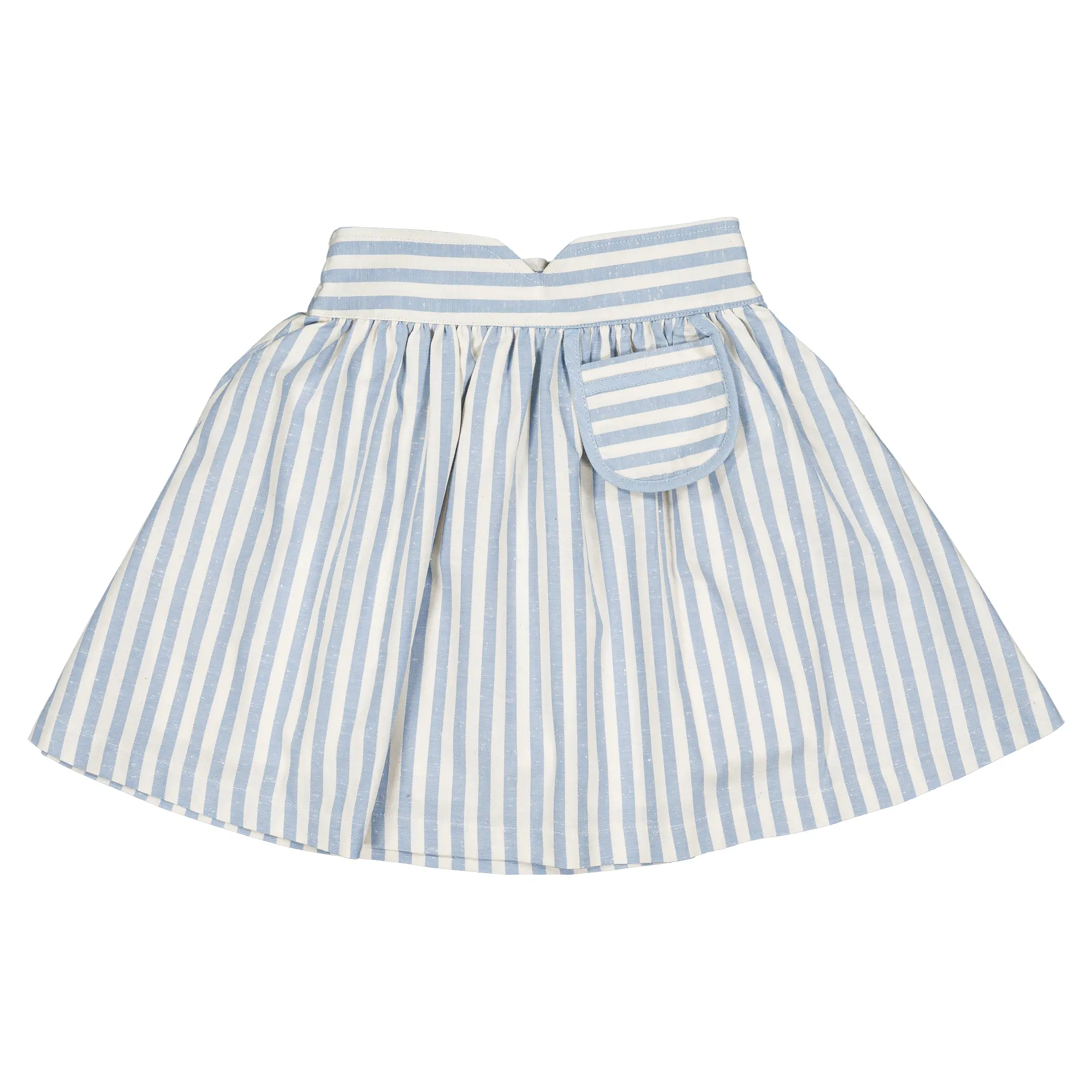 Jupe TOURNON -rayures bleues