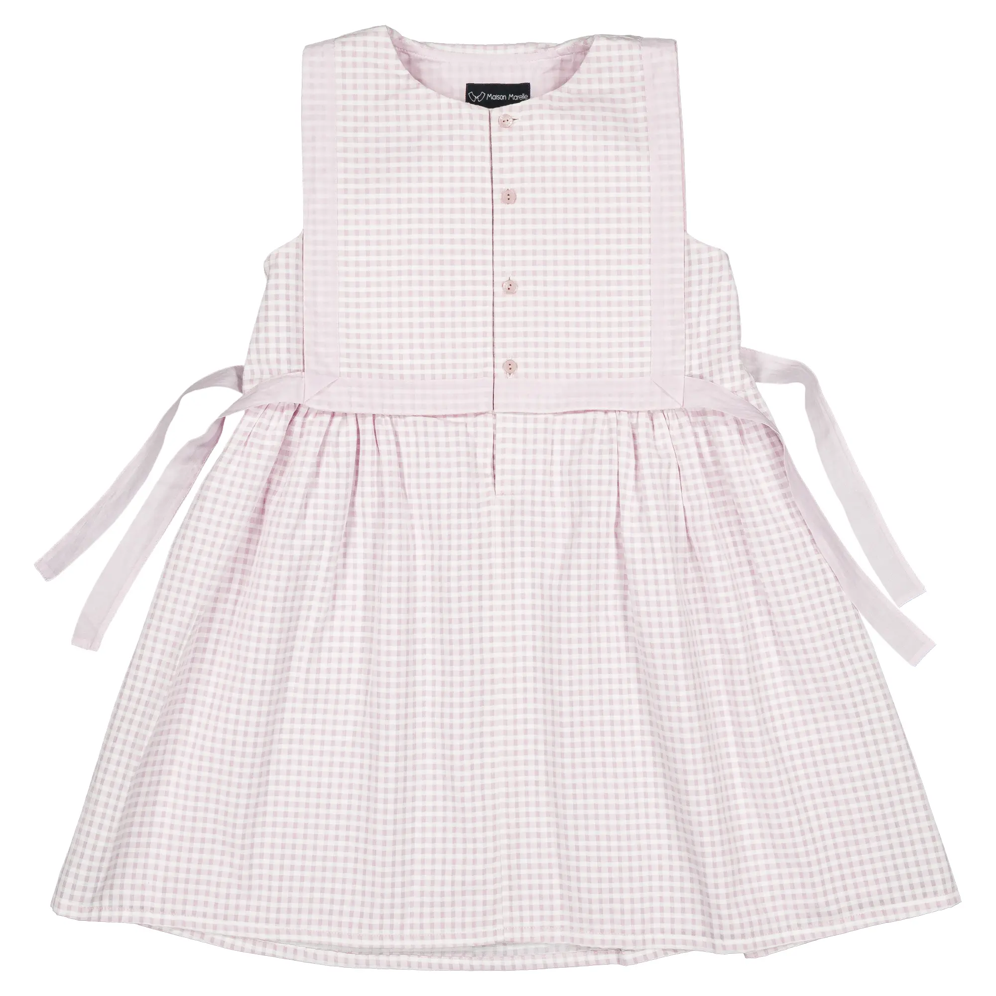 Robe JAURES - vichy rose