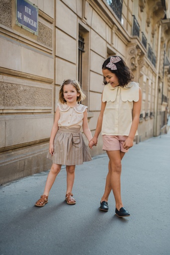 Blouse PASSY- lin beige