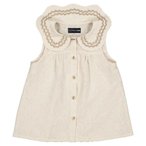 Blouse NOLLET - lin beige