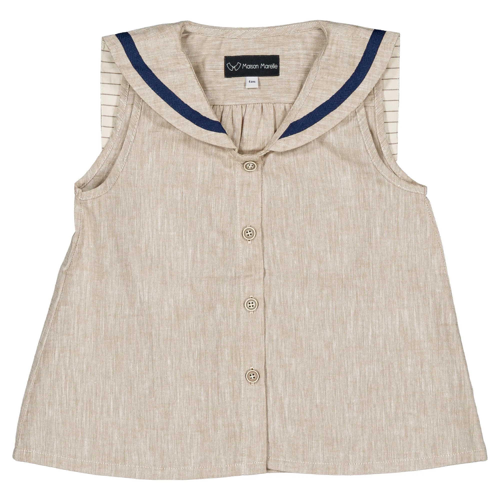 Blouse CLOYSEE - taupe