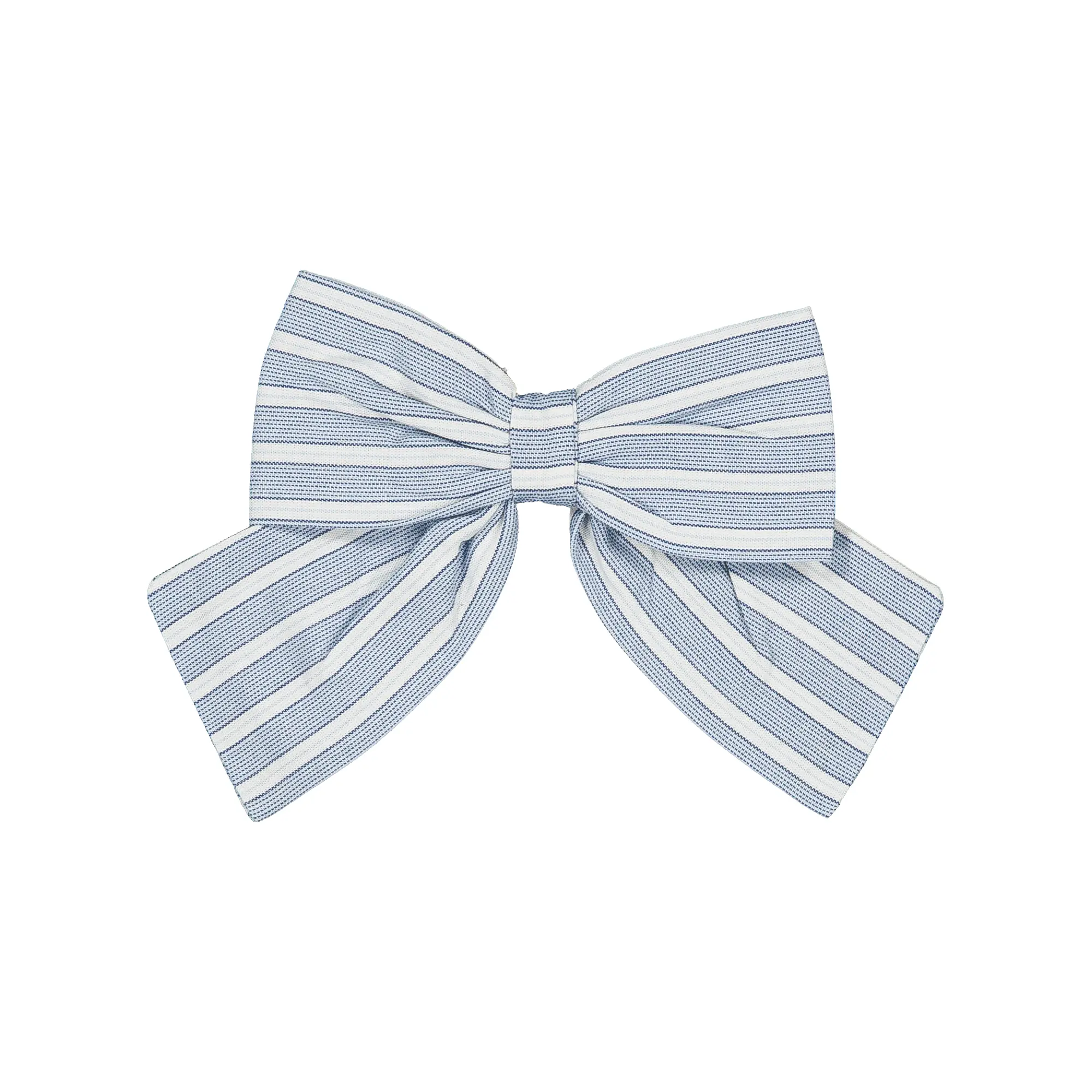 [SS26-D1-BARRETTE-HALLES-RAYEBLEU-TU] Barrette HALLES - rayé bleu