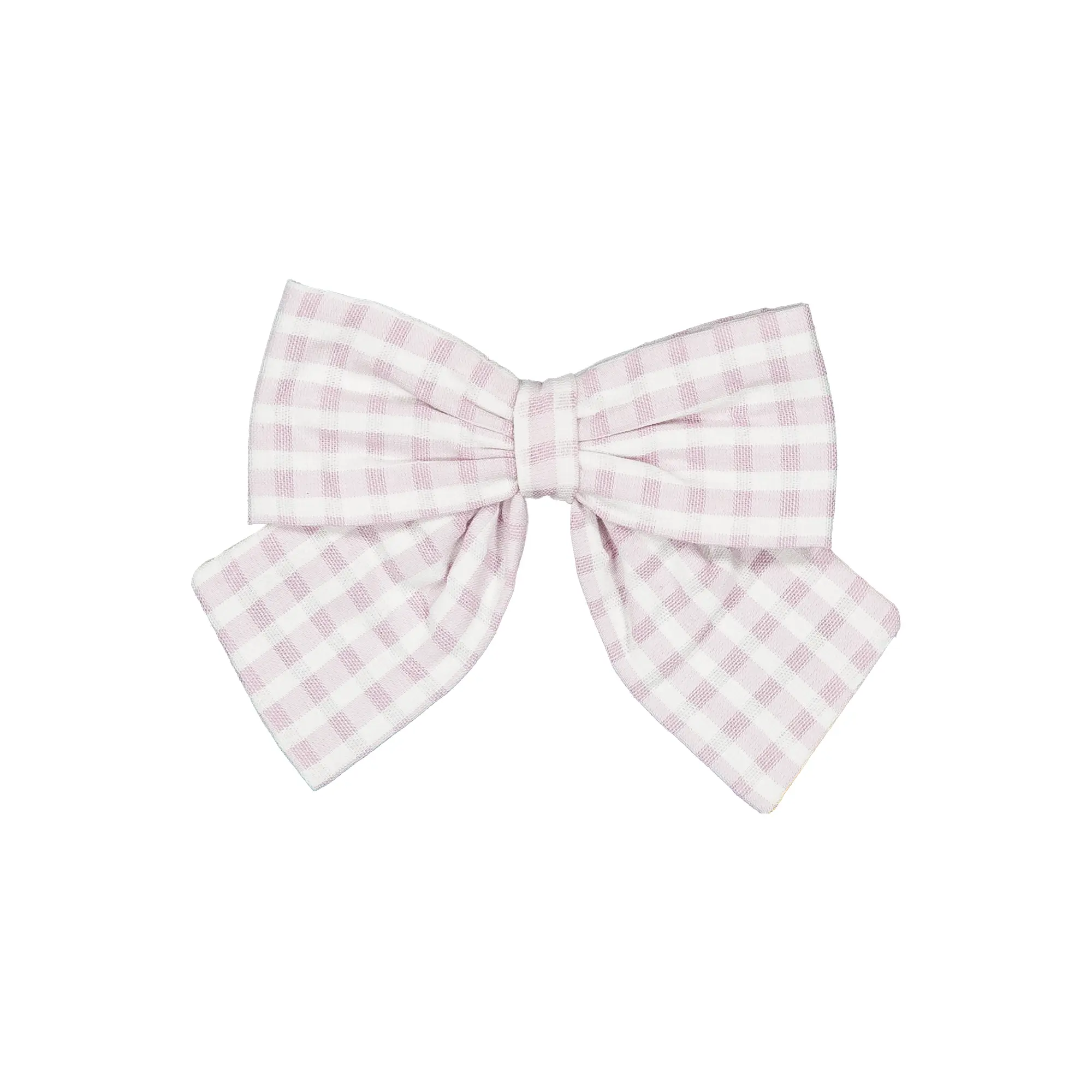 [SS26-D1-BARRETTE-HALLES-VICHYROSE-TU] Barrette HALLES - vichy rose