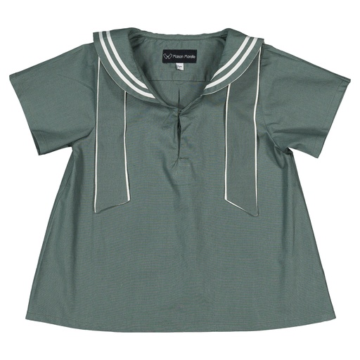 Blouse MAHON- vert empire