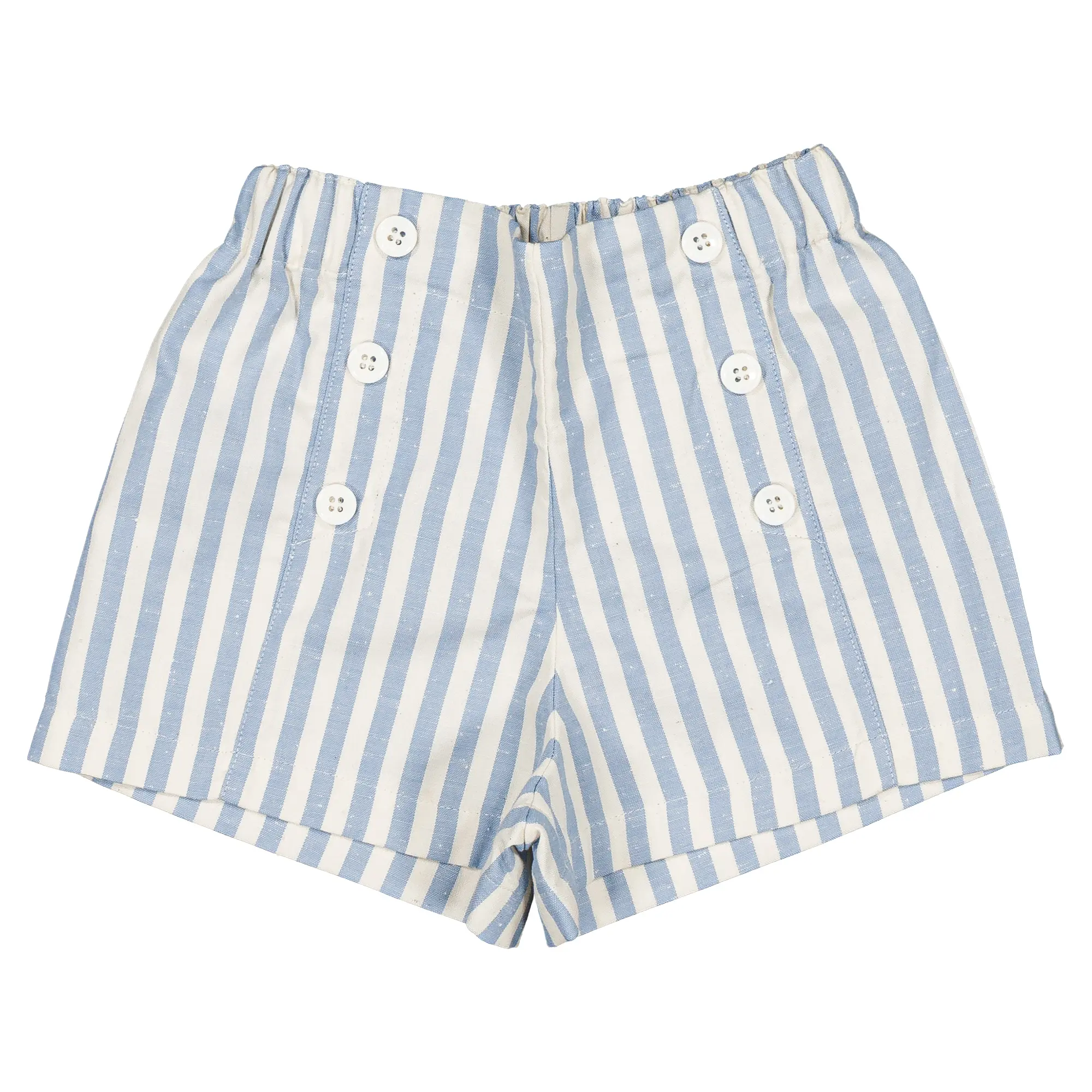 Short SEVRES -  rayé bleu poudré