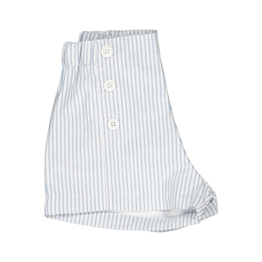 Short SEVRES - rayé bleu clair