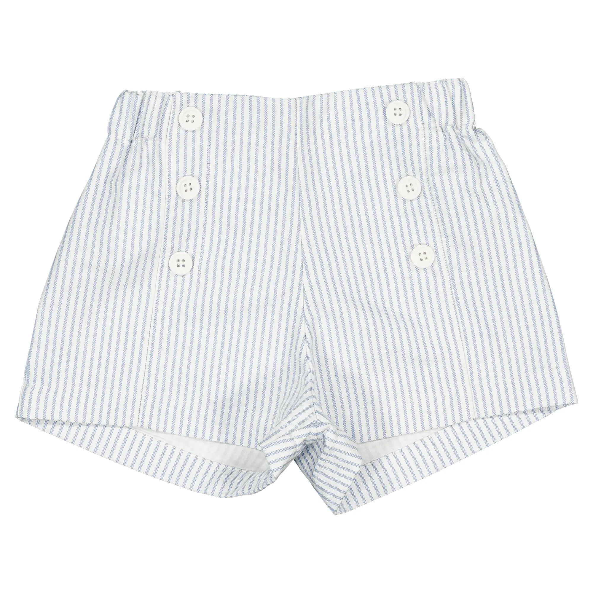 Short SEVRES - rayé bleu clair