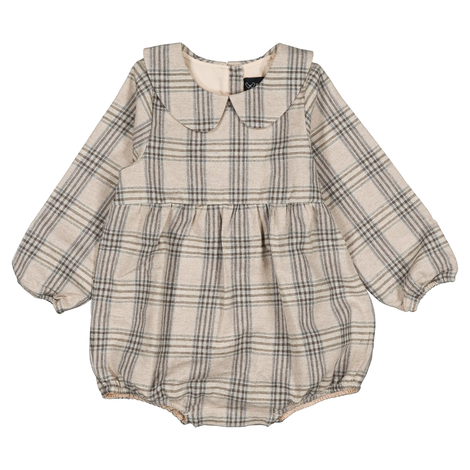 Barboteuse BASILE - tartan beige