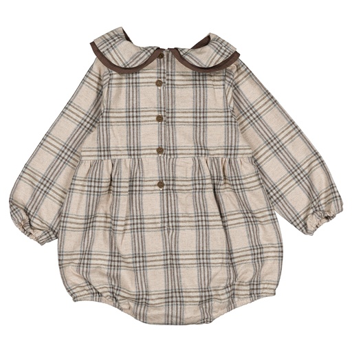 Barboteuse CADET - tartan beige