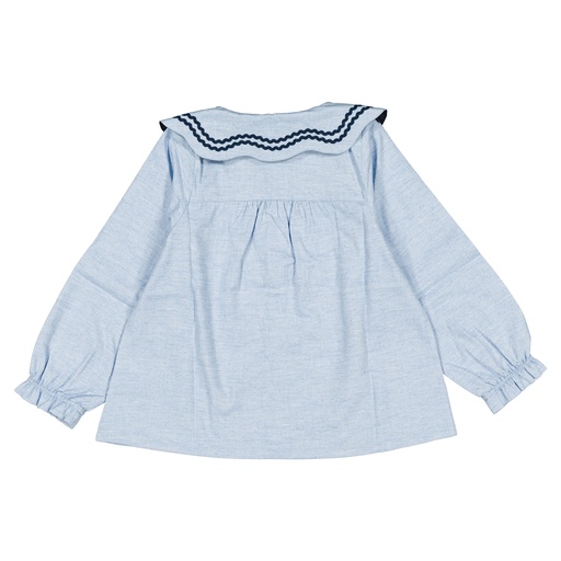 Blouse NOLLET - bleu chiné