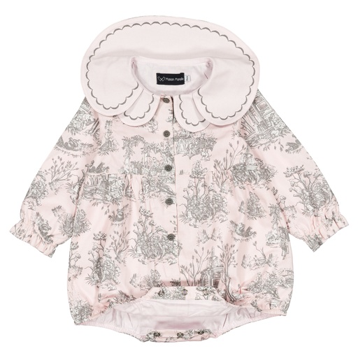 Barboteuse LOTA - jouy rose