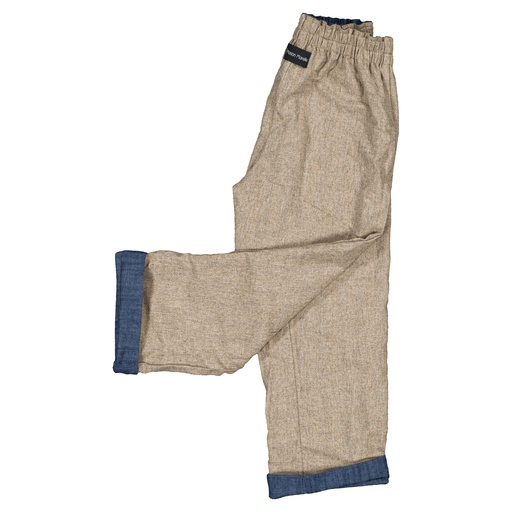 Pantalon LEBON- denim bleu profond