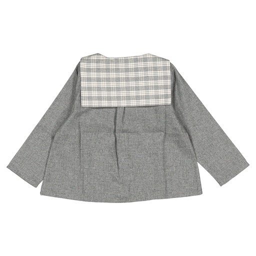 Blouse MONGE- flanelle galet