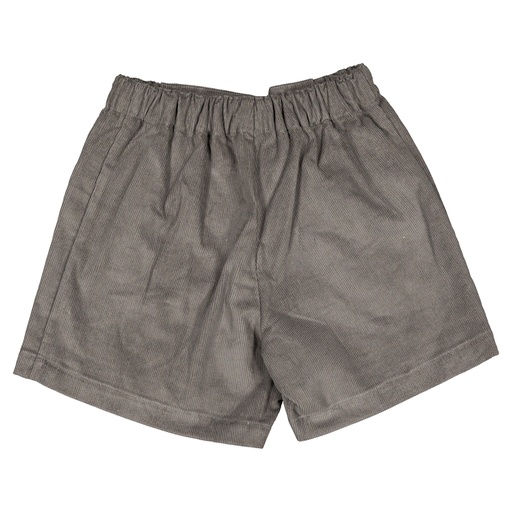 Short SEVRES -  velours galet
