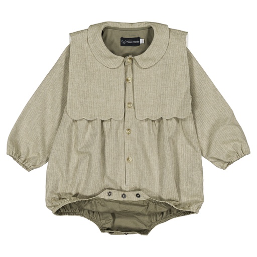 Barboteuse SORBONNE - olive
