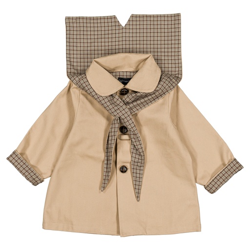 Manteau VOLTAIRE- camel
