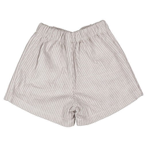 Short SEVRES -  velours gris clair